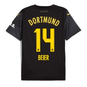 Borussia Dortmund Maximilian Beier #14 Borta Kläder 2024-25 Kortärmad